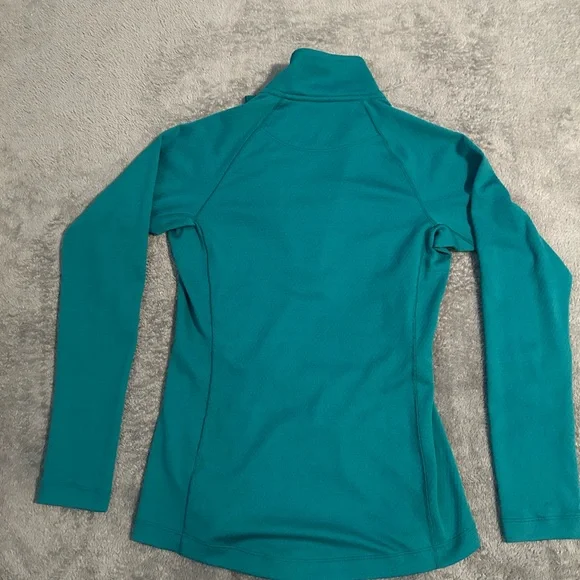 Patagonia Green Fitted Polo Sweatshirt - Picture 2 of 4